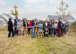 Inauguration de la ZAC du Clos Loquen à Saint-Lunaire