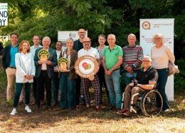 Cérémonie de remise du Label Habitat et Qualité de Vie pour la ZAC du Grand Launay à Chateaugiron (35)