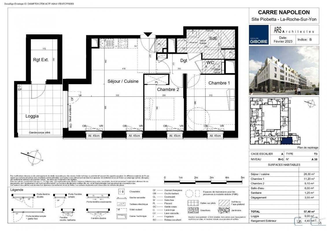 Appartement T3  - Rennes (418624) - photo-10