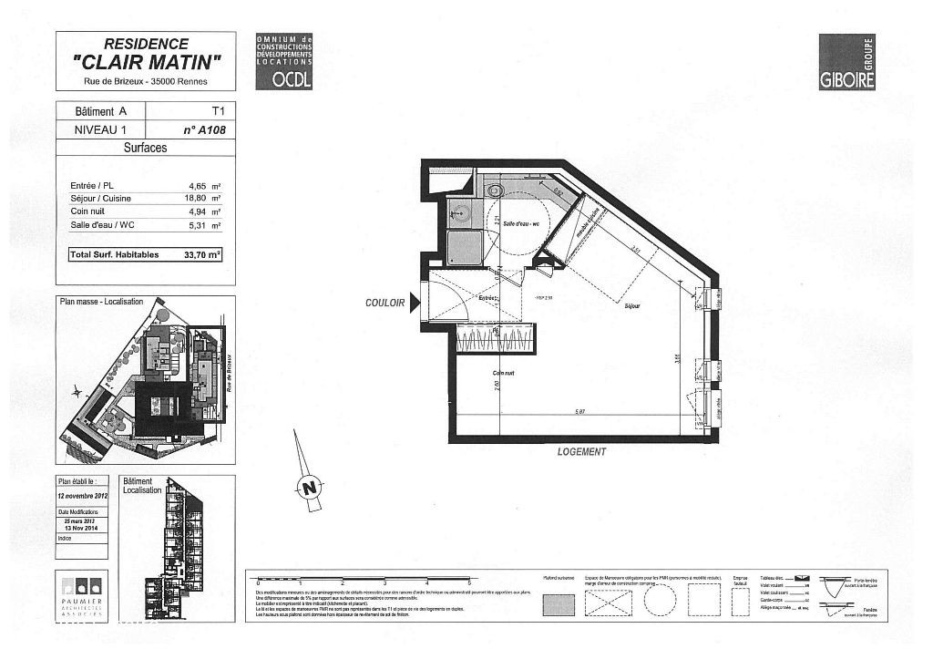Appartement T3  - Rennes (418341) - photo-4