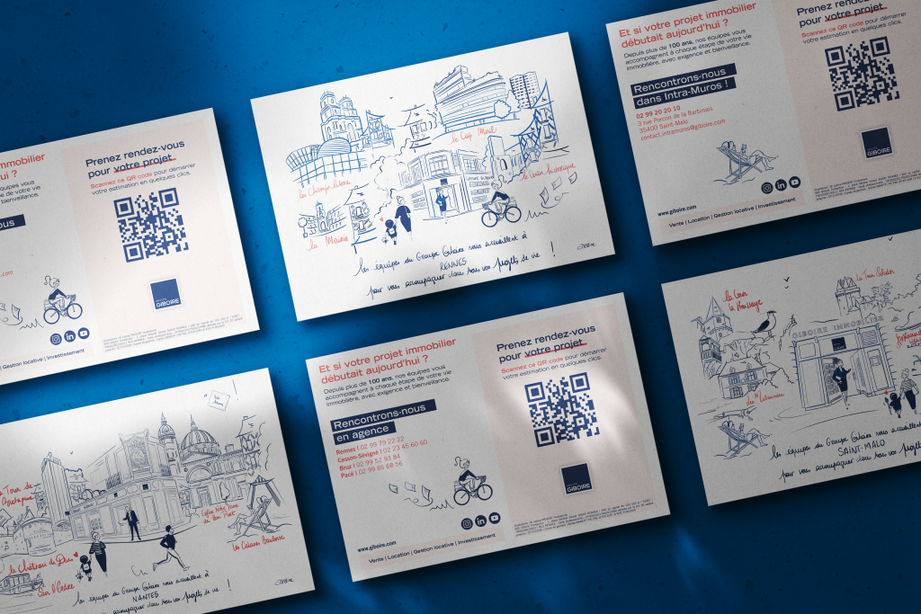 Visuels cartes postales