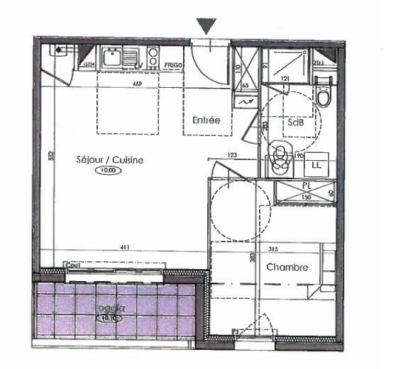 Appartement T2  - Saint Jacques De La Lande (475367) - photo-4