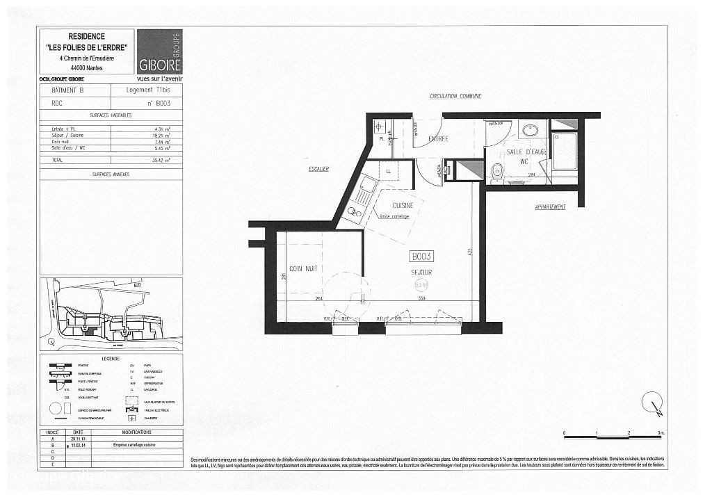 Appartement T1  - Nantes (473512) - photo-6