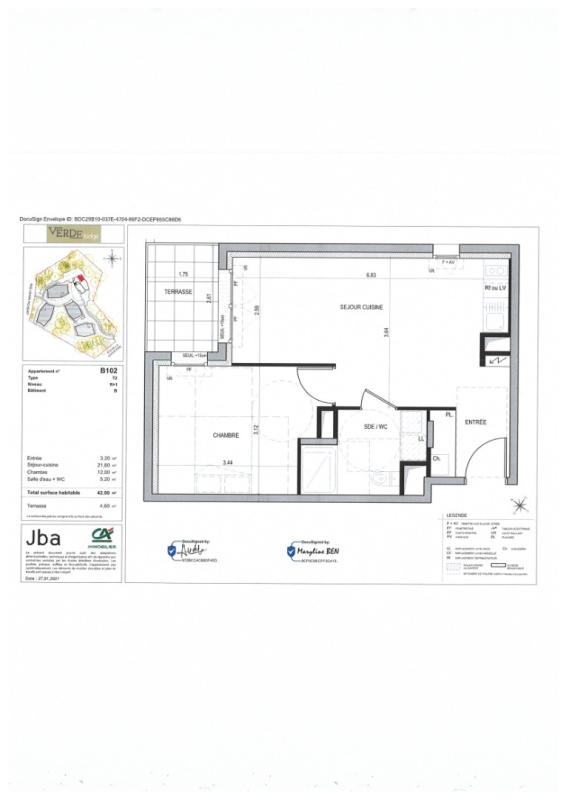 Appartement T2  - Nantes (480310) - photo-2