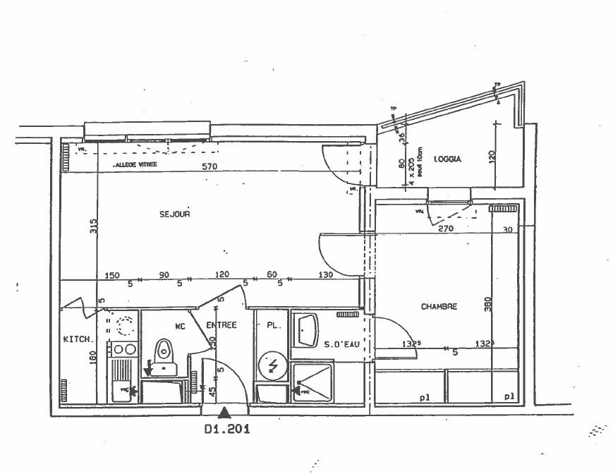 Appartement T2  - Rennes (478300) - photo-3