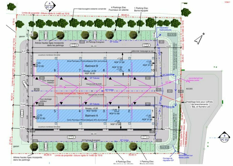 Local d'activites  - GRANDCHAMPS DES FONTAINES (44.018716) - photo-3