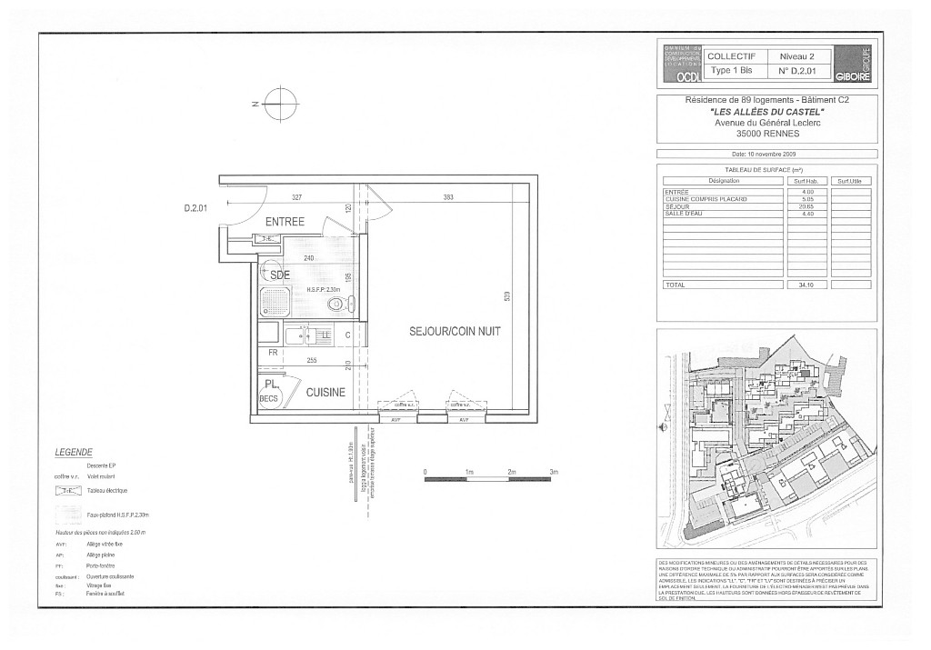 Appartement T1  - Rennes (482813) - photo-4