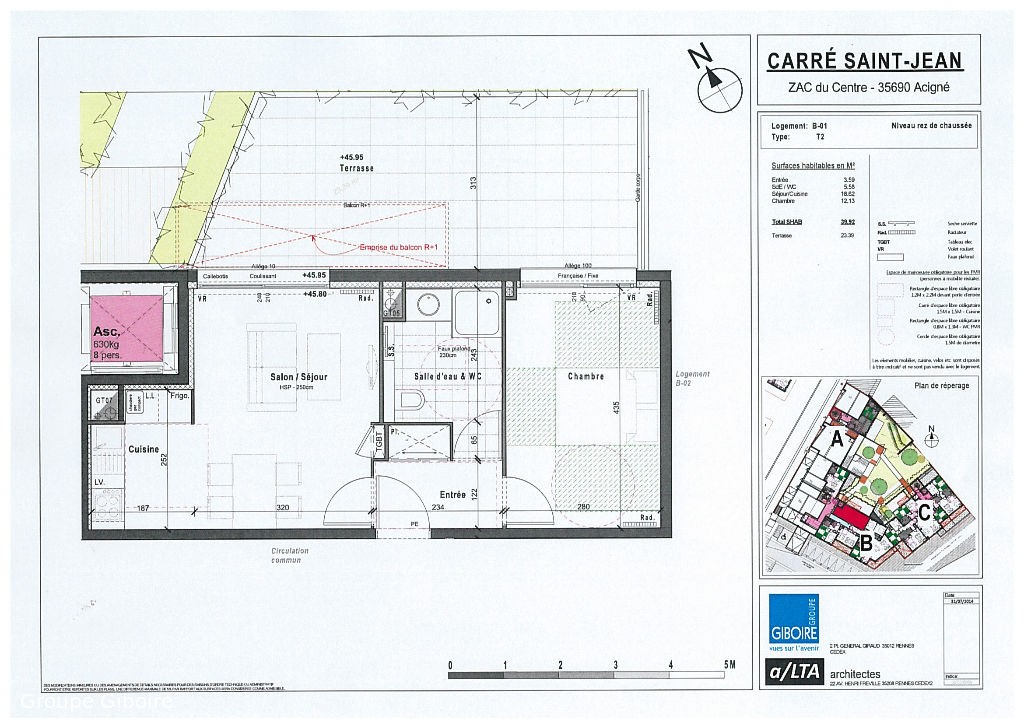 Appartement T2  - Acigne (479508) - photo-5