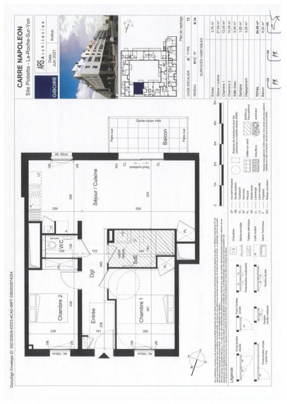 Appartement T3  - La Roche Sur Yon (473803) - photo-6