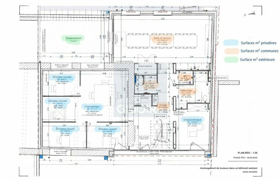 Bureaux  - ANGERS (49.017437) - photo-4