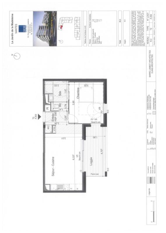 Appartement T2  - Nantes (489454) - photo-1