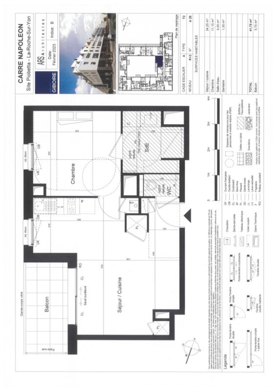 Appartement T2  - La Roche Sur Yon (488251) - photo-11