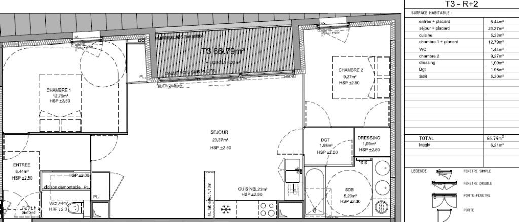 Appartement T3  - Rennes (484059) - photo-2