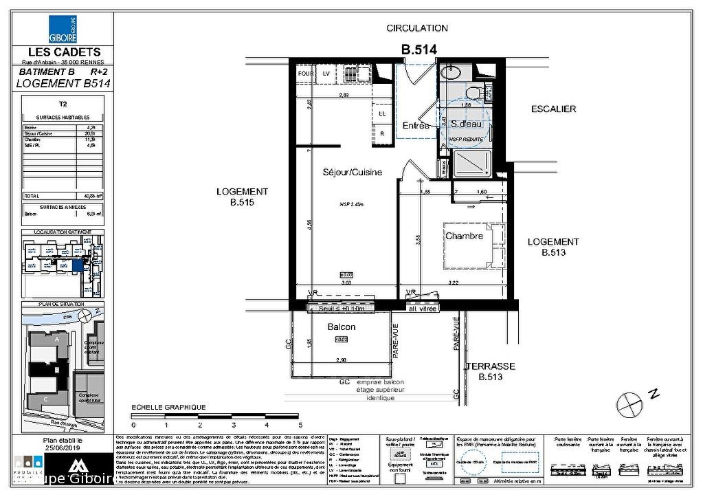 Appartement T2  - Rennes (488601) - photo-7