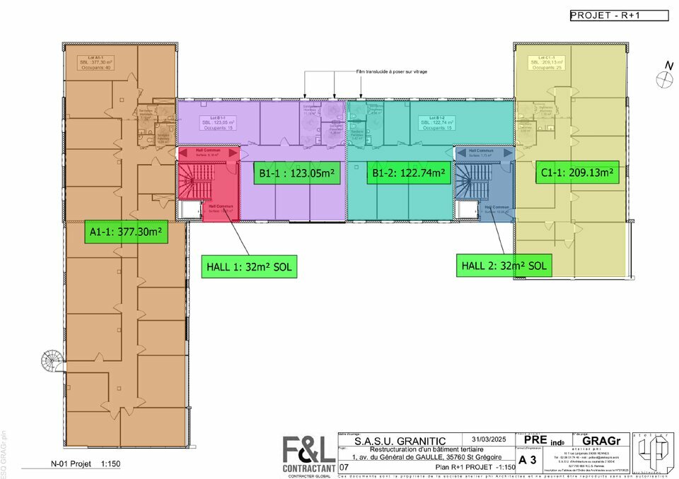 Bureaux  - SAINT GREGOIRE (35.5865) - photo-16