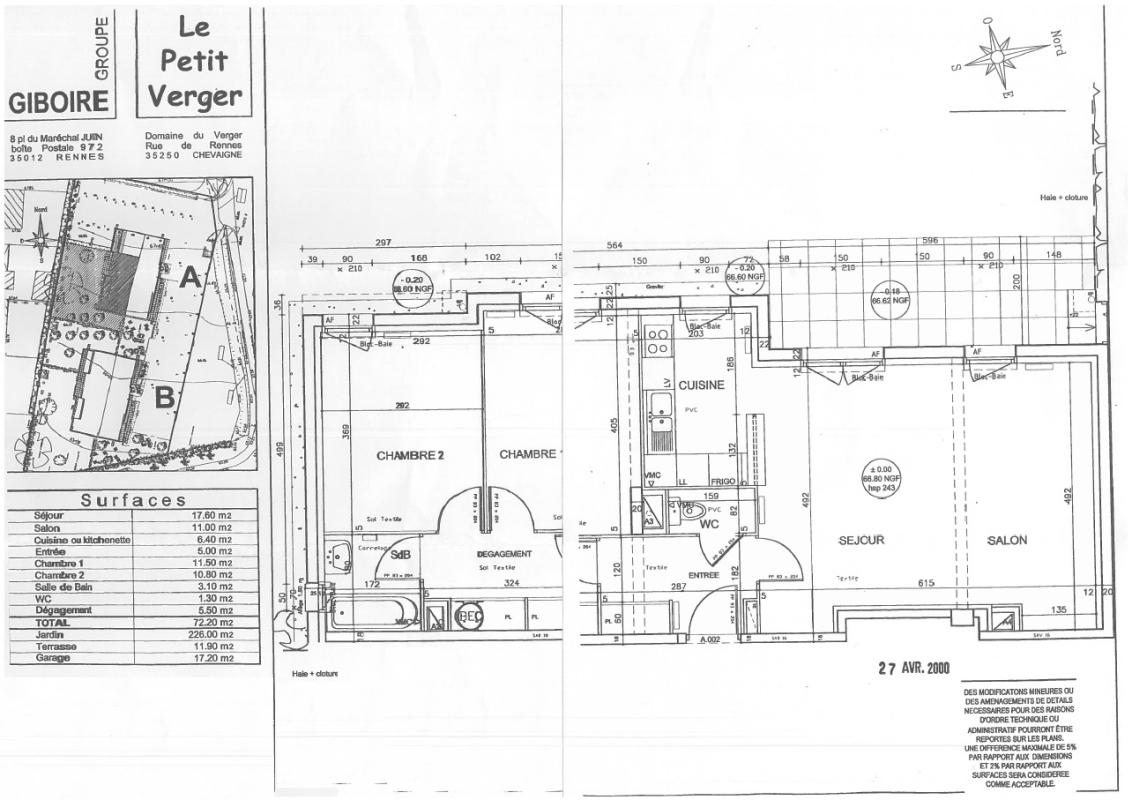 Appartement T4  - Chevaigne (499975) - photo-4