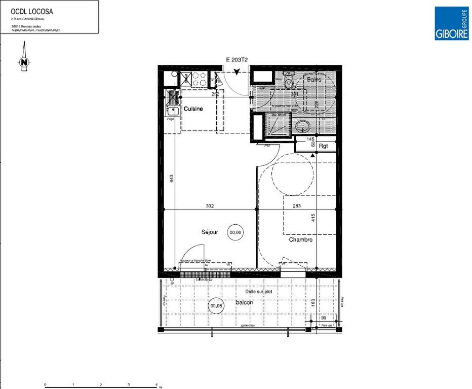 Appartement T2  - Cesson Sevigne (502355) - photo-7