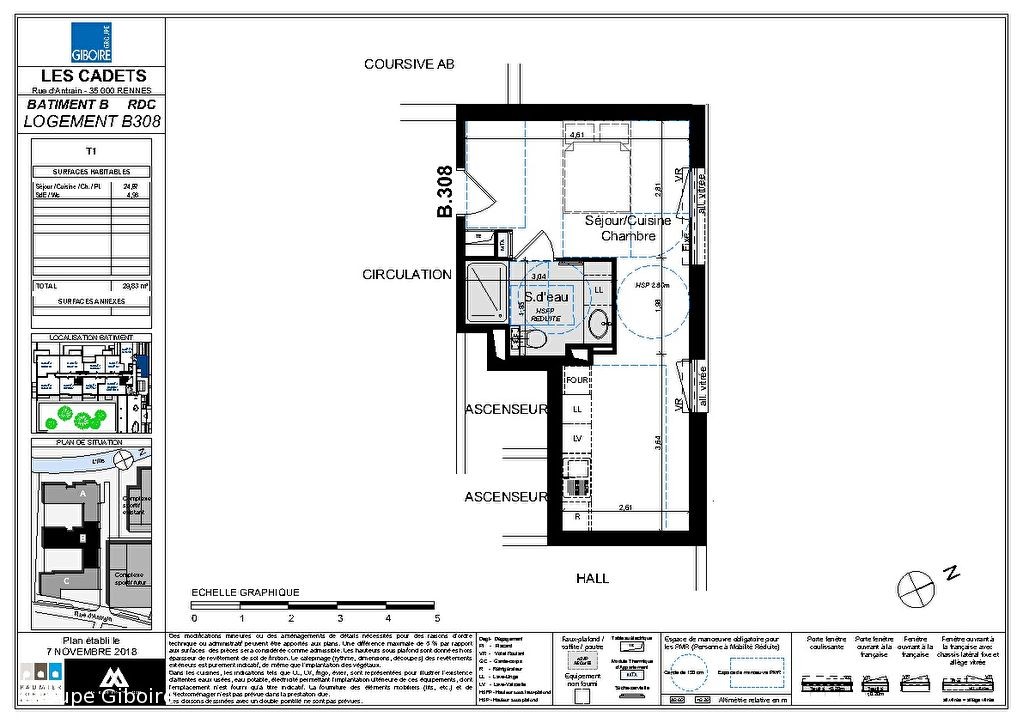 Appartement T1  - Rennes (501573) - photo-9
