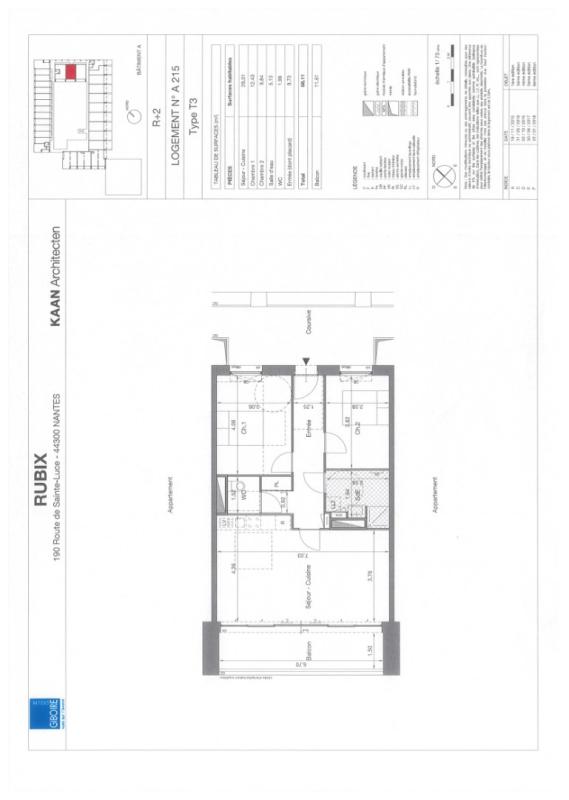 Appartement T3  - Nantes (489667) - photo-9