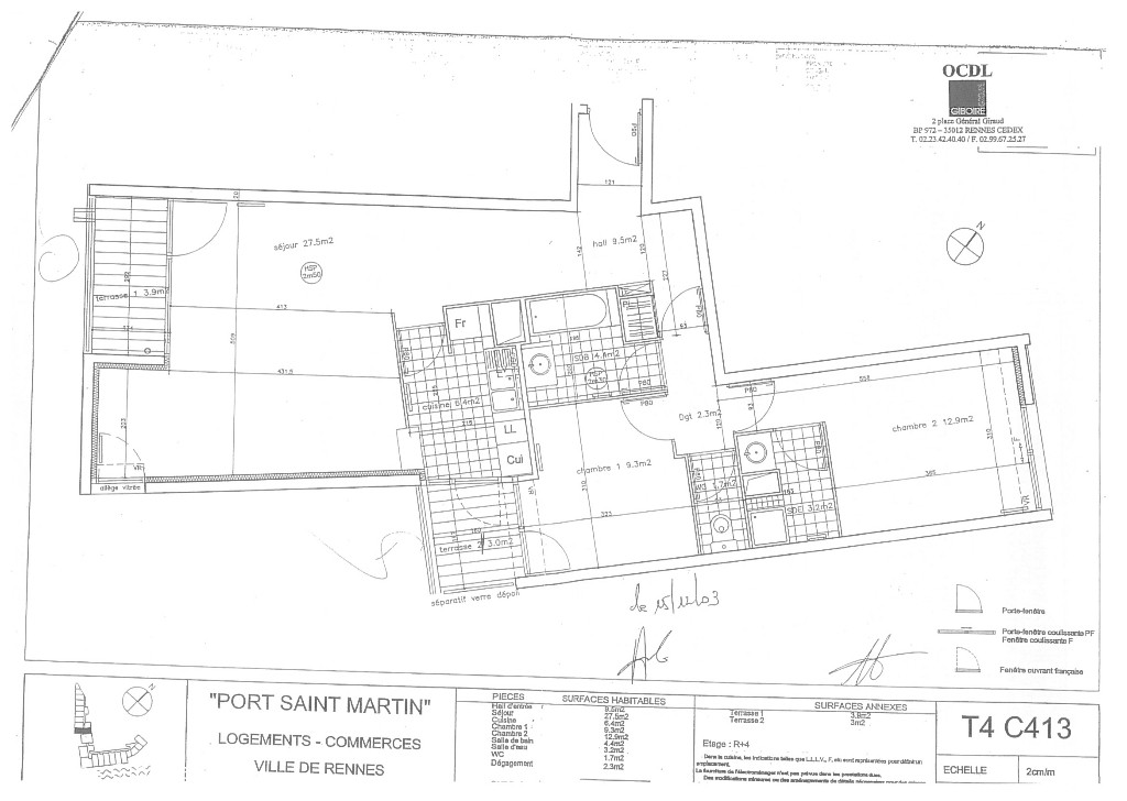 Appartement T4  - Rennes (509138) - photo-8