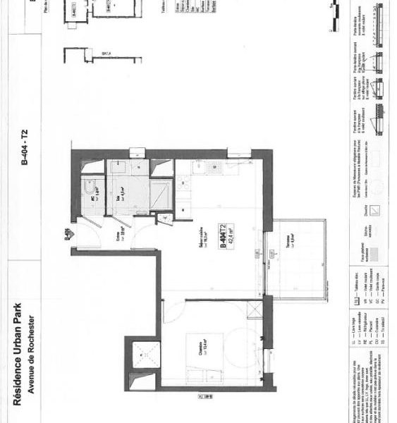 Appartement T2  - Rennes (525526) - photo principale