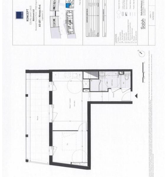 Appartement T2  - Angers (539562) - vue principale