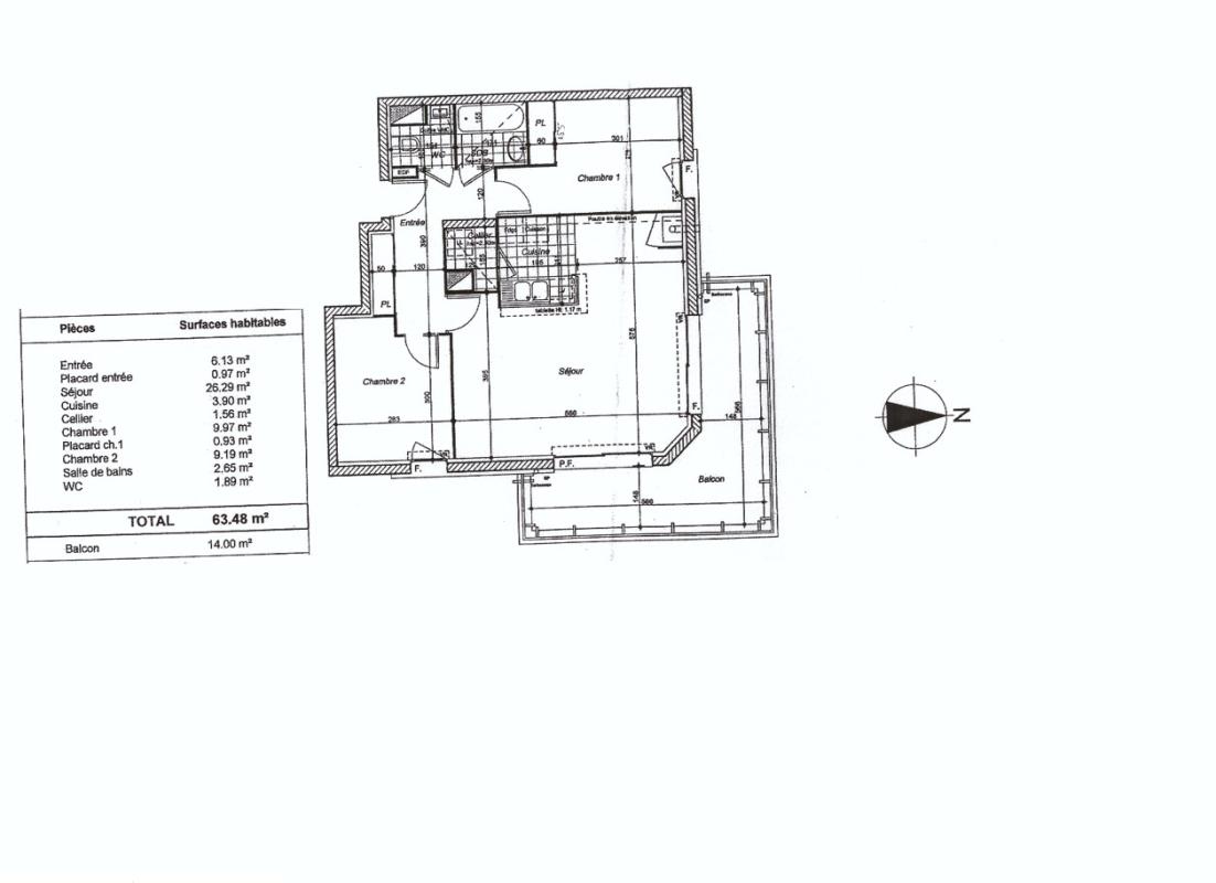 Appartement T3  - Chantepie (537986) - 8