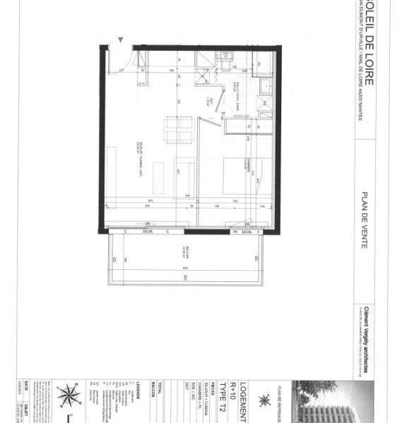 Appartement T2  - Nantes (541679) - vue principale