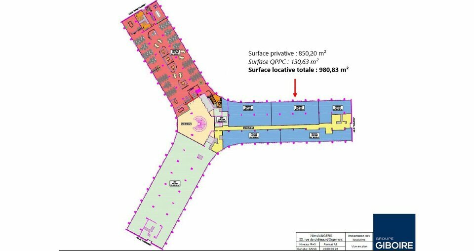 Bureaux  - ANGERS (49.017422) - 2