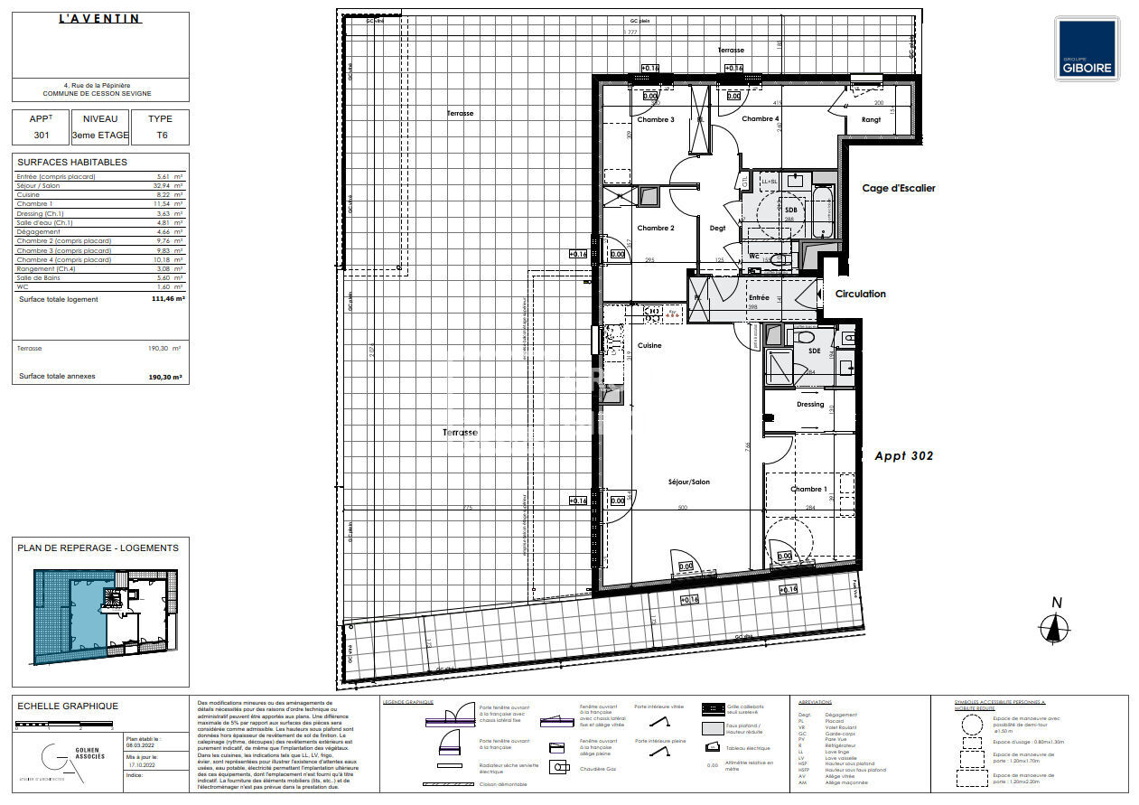 Appartement T6  - CESSON SEVIGNE (AVENTIN-301) - 9