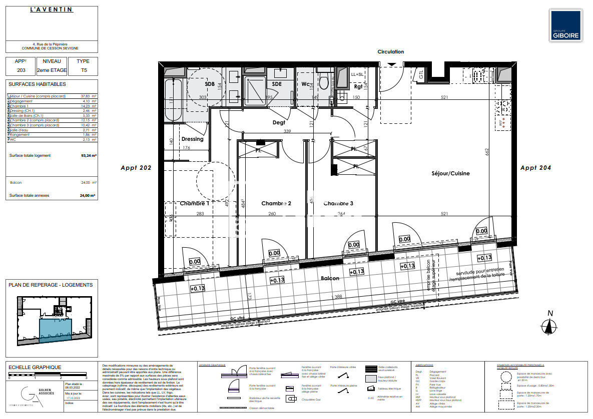 Appartement T5  - CESSON SEVIGNE (AVENTIN-203TEM) - 10