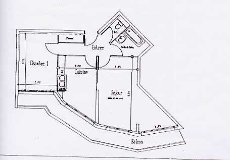 Appartement T2  - Rennes (546068) - 7