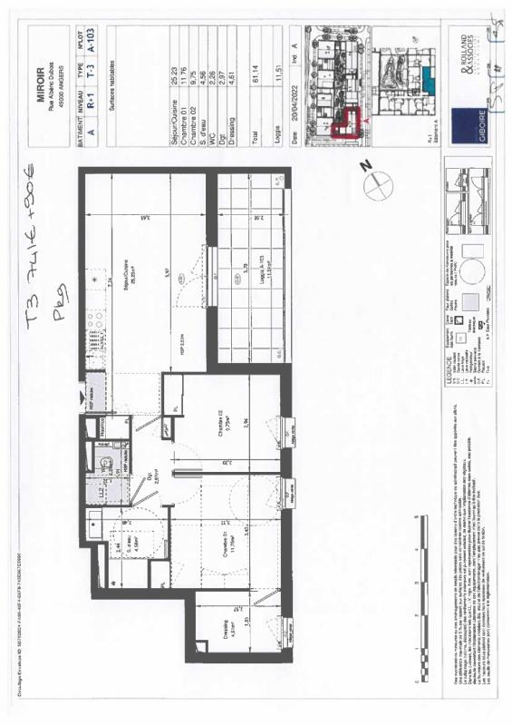 Appartement T3  - Angers (530924) - 9
