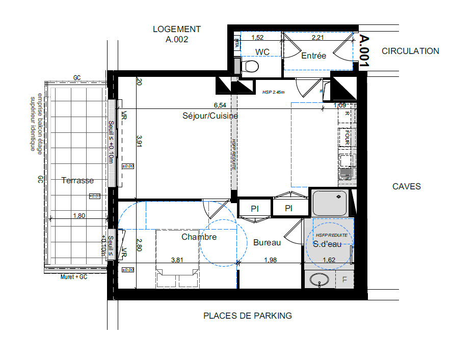 Appartement T2  - Rennes (551119) - 9