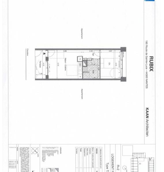 Appartement T2  - Nantes (560852) - vue principale