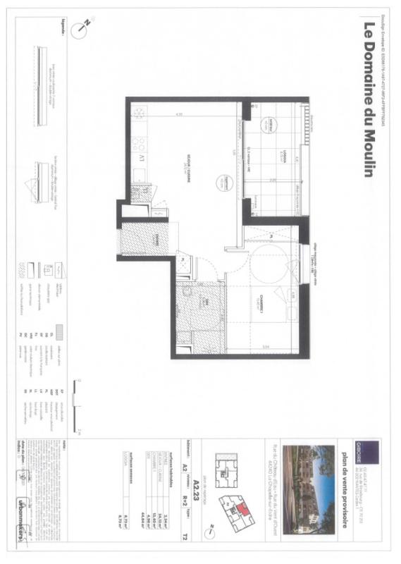 Appartement T2  - La Chapelle Sur Erdre (565739) - 1