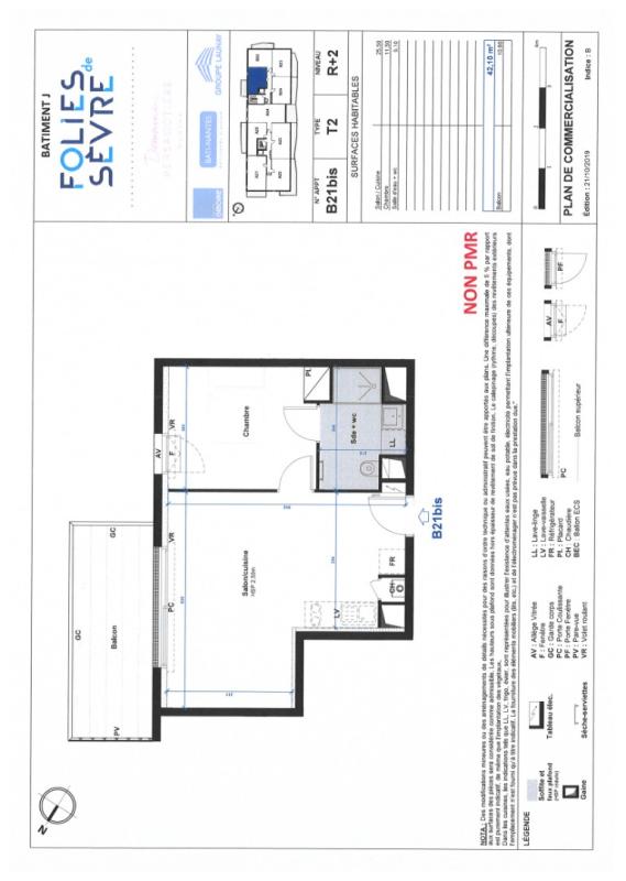 Appartement T2  - Nantes (557301) - 2