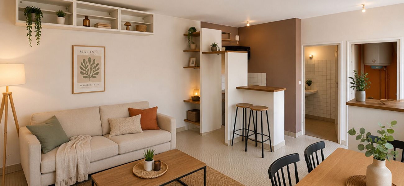 Appartement T1  - NANTES (SE26618E) - vue principale