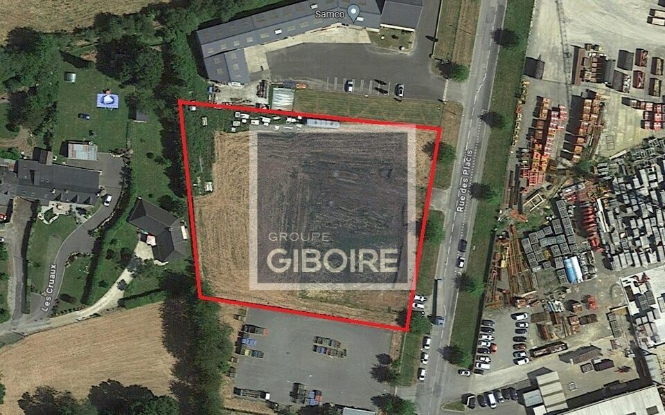 Terrain  - BOURGBARRE (35.6284) - vue principale