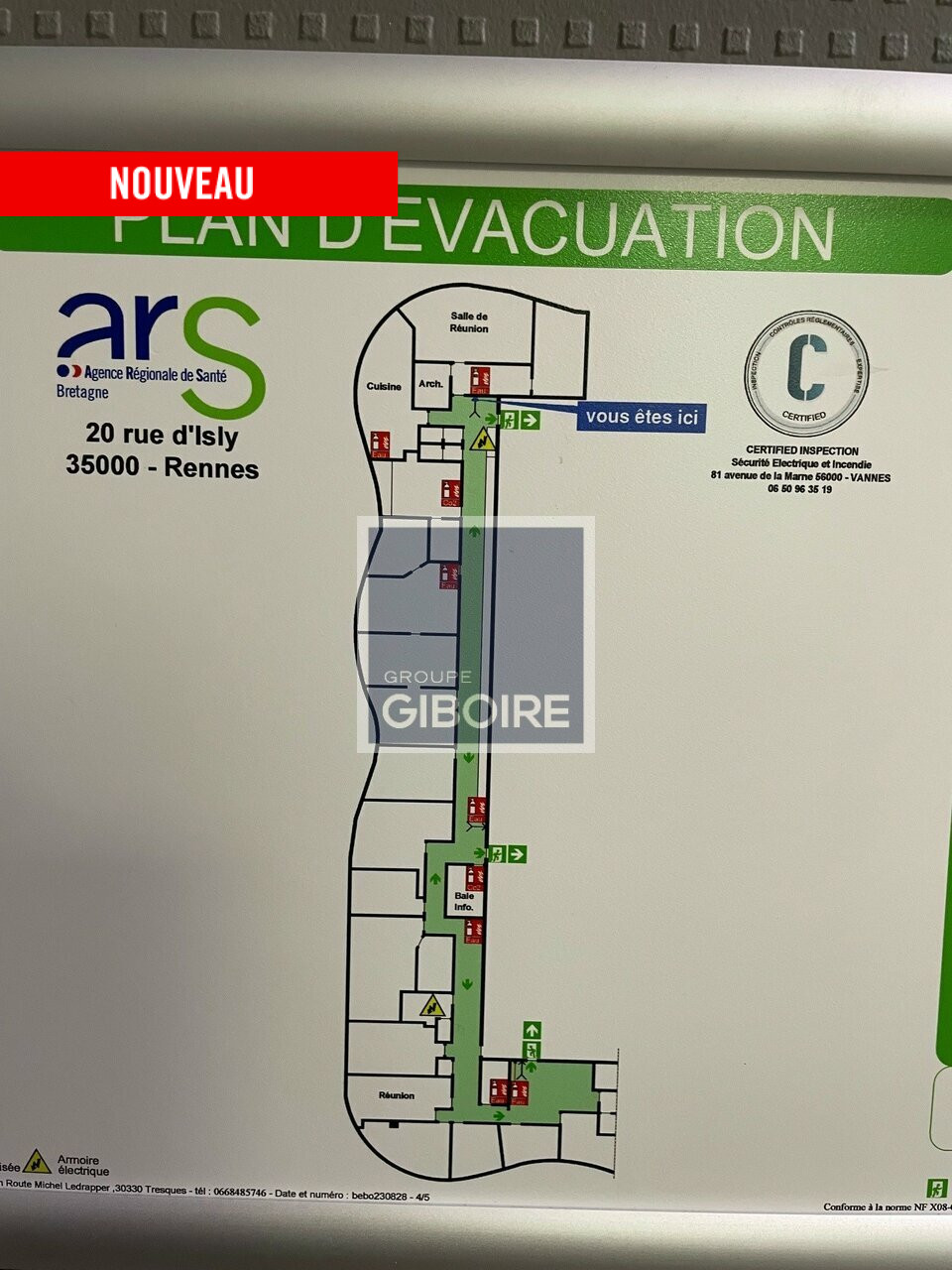 Bureaux  - RENNES (35.4769) - 9