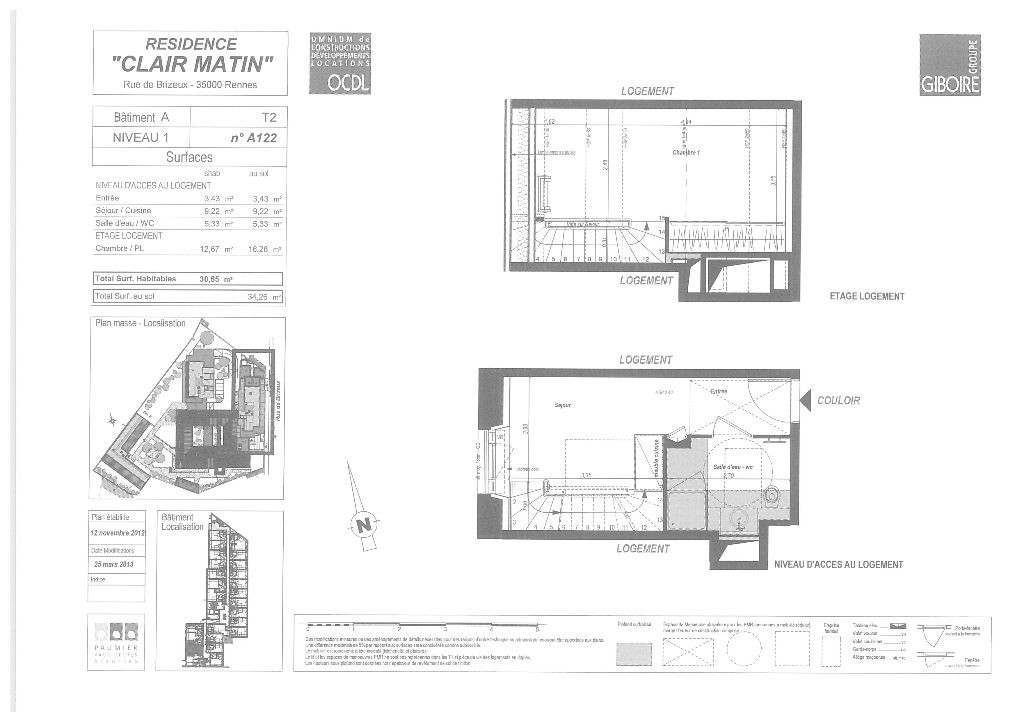 Appartement T2  - Rennes (571868) - 7