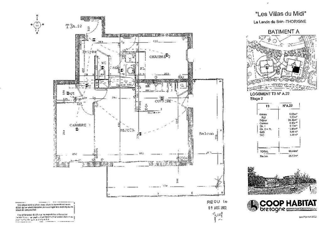 Appartement T3  - Thorigne Fouillard (576384) - 10