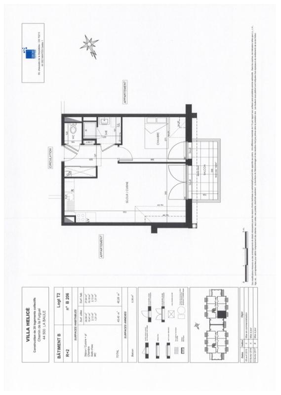 Appartement T2  - La Baule Escoublac (585385) - 2
