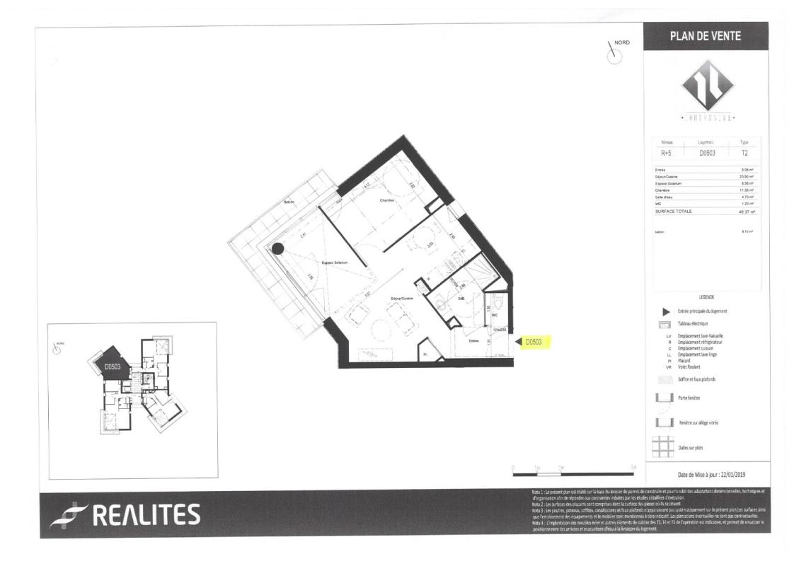 Appartement T2  - Rennes (581779) - 5