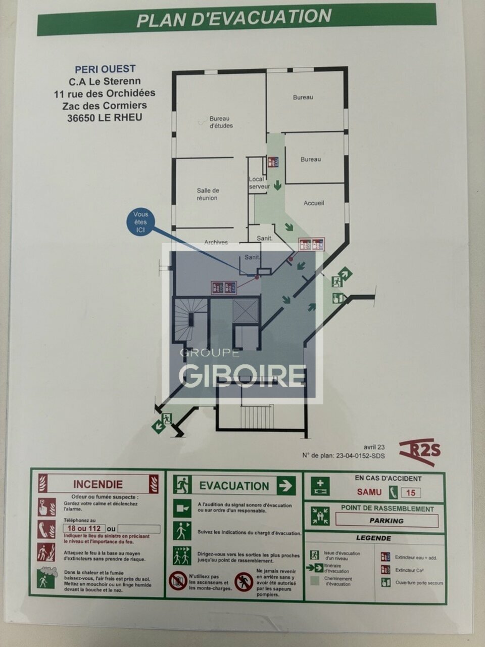 Bureaux  - LE RHEU (35.7356) - 4