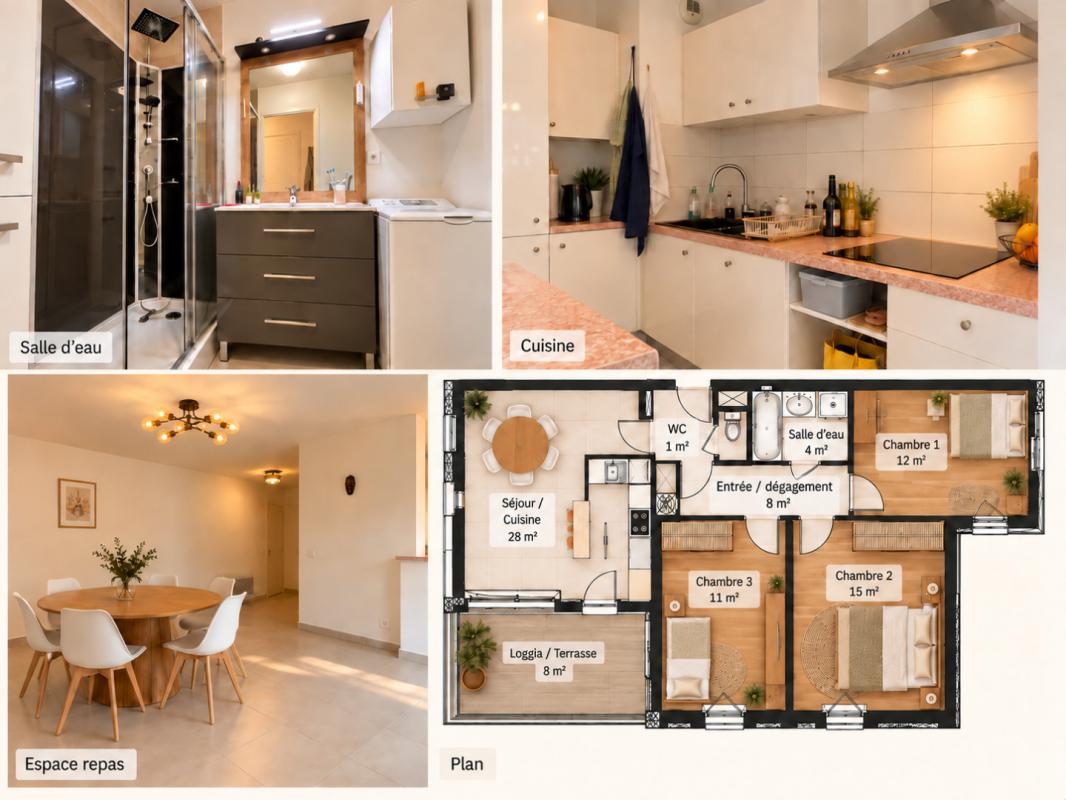 Appartement T4  - Saint Malo (584091) - 8