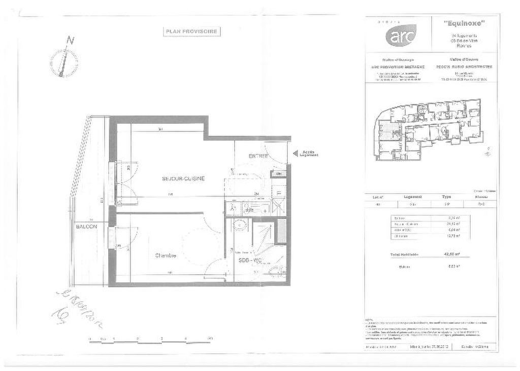 Appartement T2  - Rennes (585692) - 8