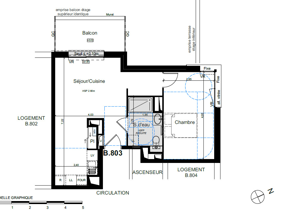 Appartement T2  - Rennes (581735) - 8