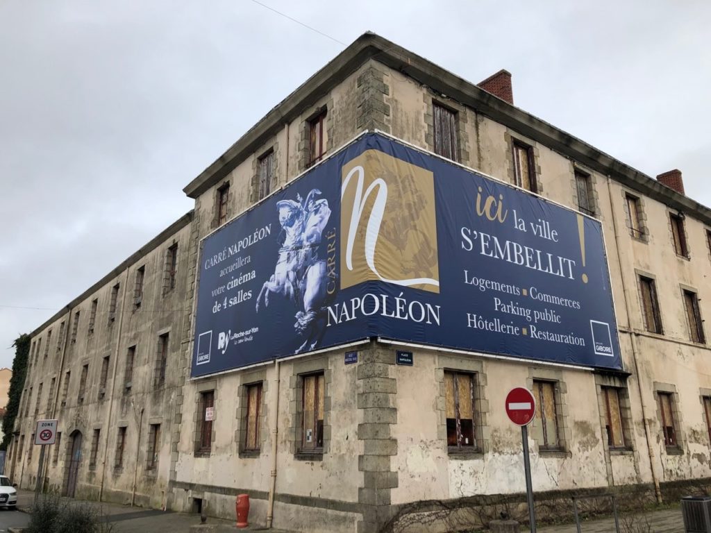 L'emplacement du programme Carré Napoléon