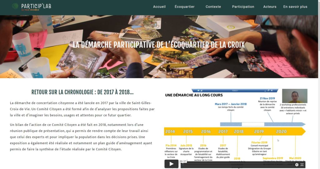 la plateforme particip'lab